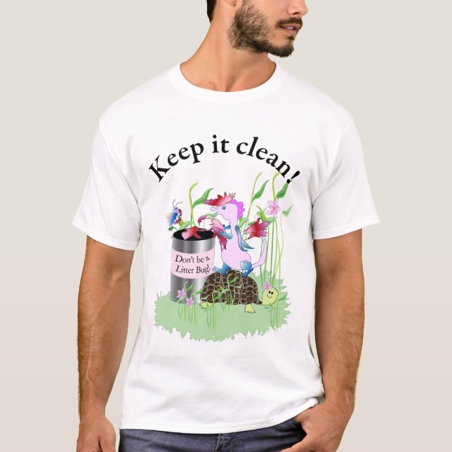Var inte ett kullkryp! tee shirt (Framsida)