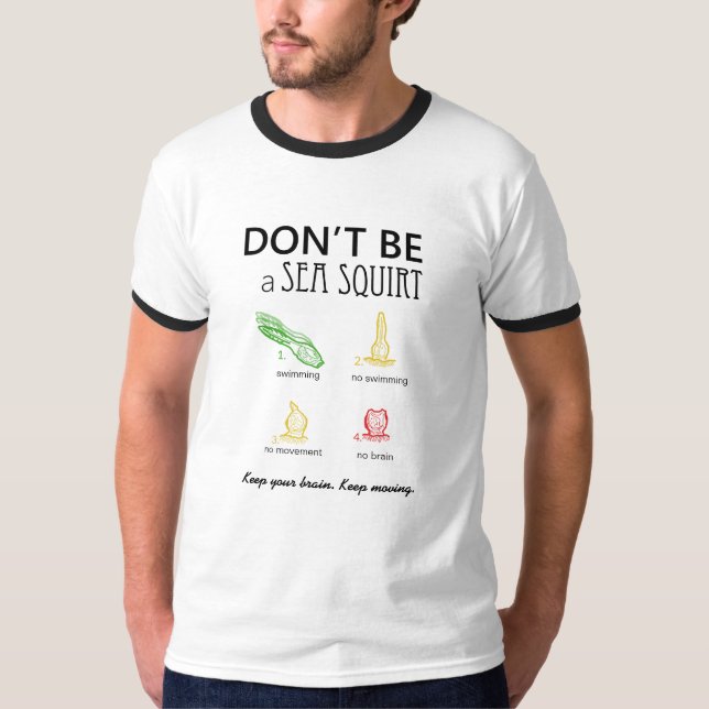 Var inte färgbilder för havsputtefnask | en tee shirt (Framsida)