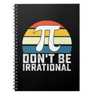 Var Inte Irrationell Pi-dagen Matematik Matte Anteckningsbok