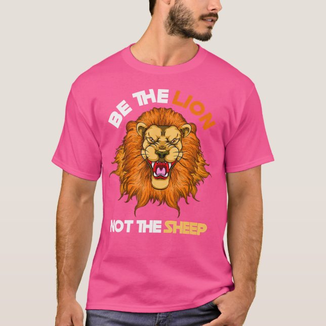 Var inte Lejon, Lejon får T Shirt (Framsida)