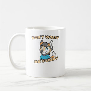 Var inte orolig för att vara Hårig Hårig från Kaffemugg