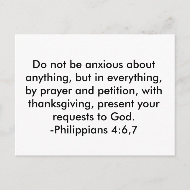 Var inte orolig för någonting, men i alla... vykort (Framsida)