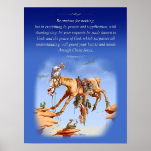 Var inte orolig poster