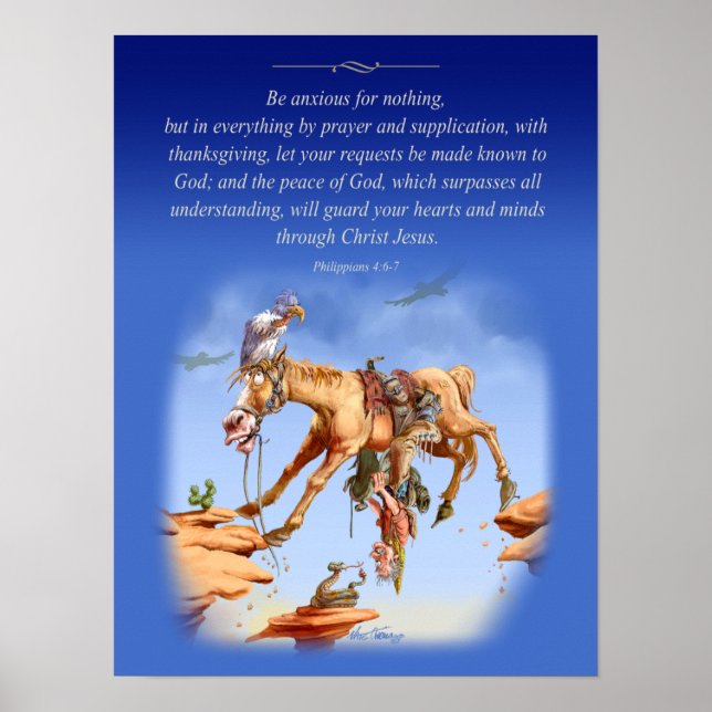 Var inte orolig poster (Framsidan)