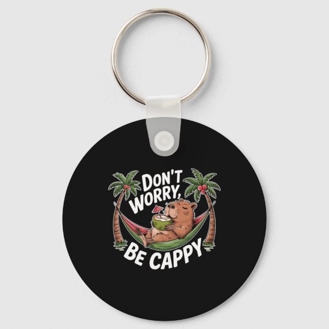 Var inte orolig Var Cappy Nyckelring (Framsida)