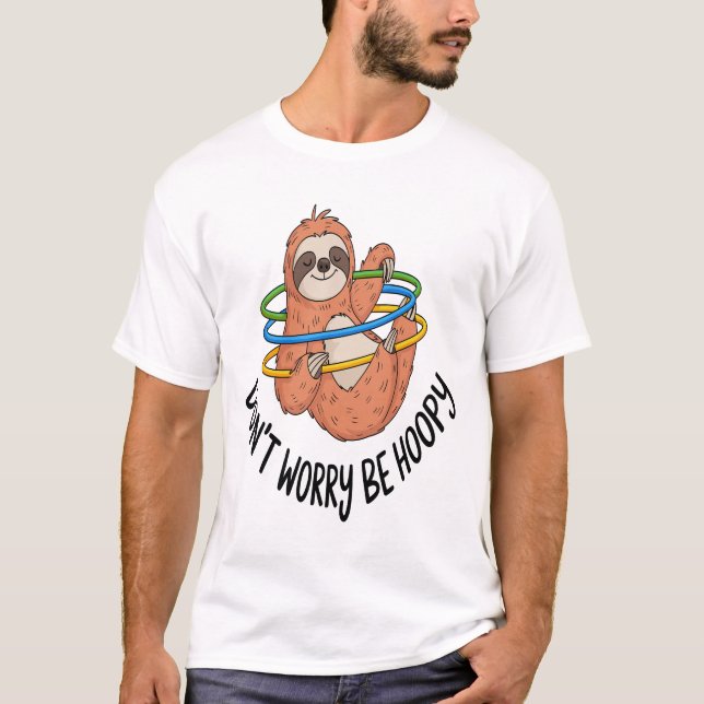 Var inte orolig var Hoopy Sengångare T Shirt (Framsida)