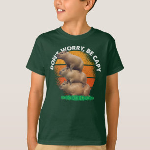 Var inte orolig, var kapabel - Vintage Retro-tre k T Shirt