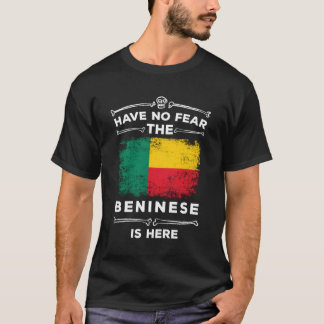 Var inte rädd att Benineserna är här Halloween Ben T Shirt