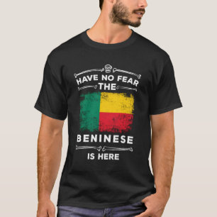 Var inte rädd att Benineserna är här Halloween Ben T Shirt