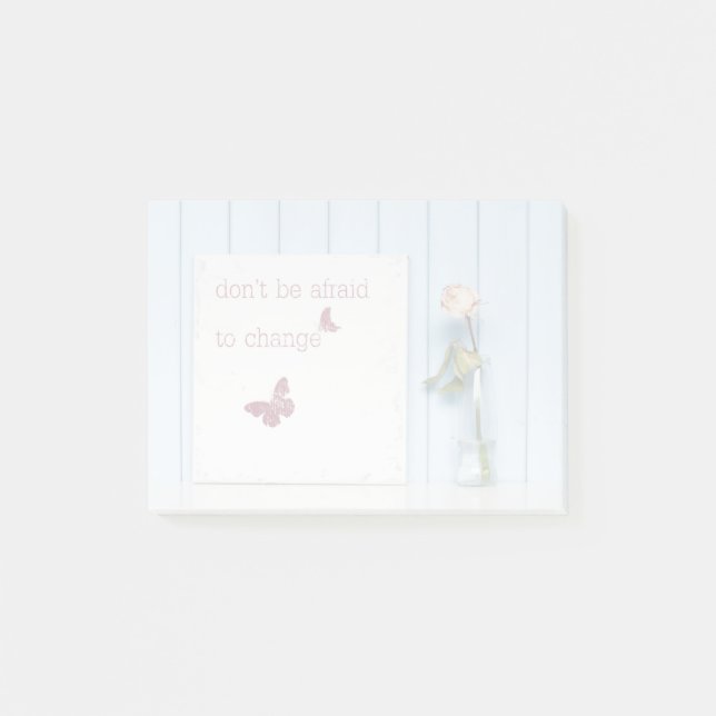 Var inte rädd för att ändra post-it block (Framsida)