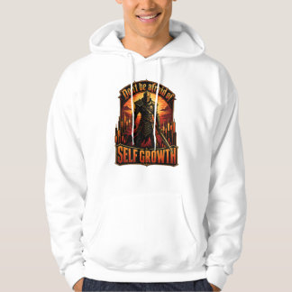 Var Inte Rädd för Självutveckling Riddarens Handel Hoodie