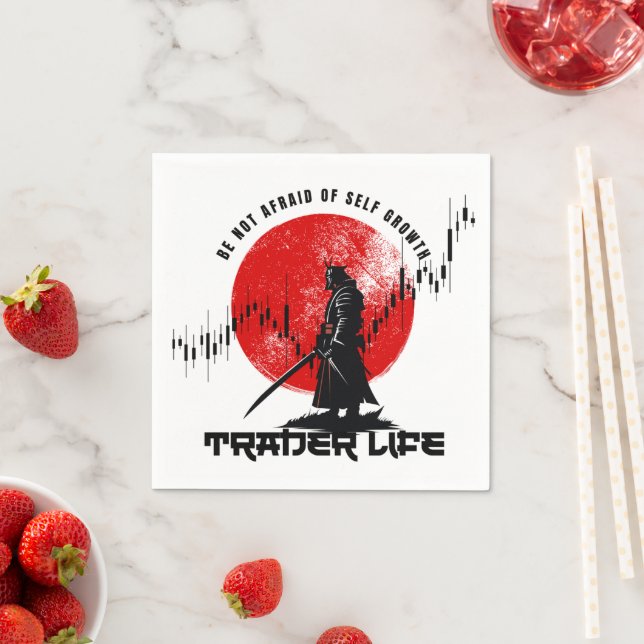 Var inte rädd | Handelsfrämjande | Samurai Pappersservett (Insitu)