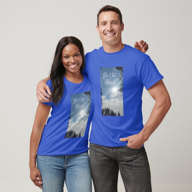 "Var Inte Rädd"  inspirerande t-shirt (Unisex)