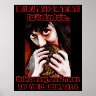 Var inte rädd poster