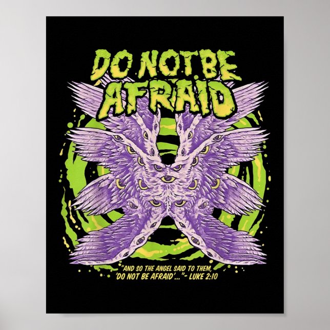 Var inte rädd, så ängeln sa till dem poster (Framsidan)