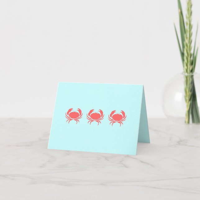 VAR INTE SÅ CRABBY KORT (Framsida)