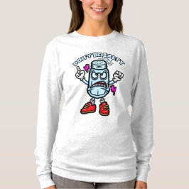 Var inte Salty, en fin illustration T Shirt
