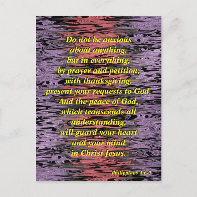 Var inte skadlig (tänd) - vykort (Framsida)