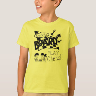 Var inte stiger ombord lekschacket, t shirt