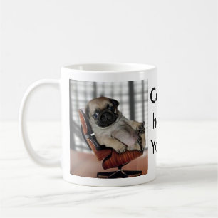 Var inte stridbar! kaffemugg