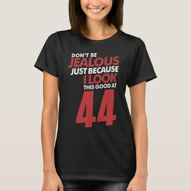 Var inte svartsjuk 44 t shirt (Framsida)