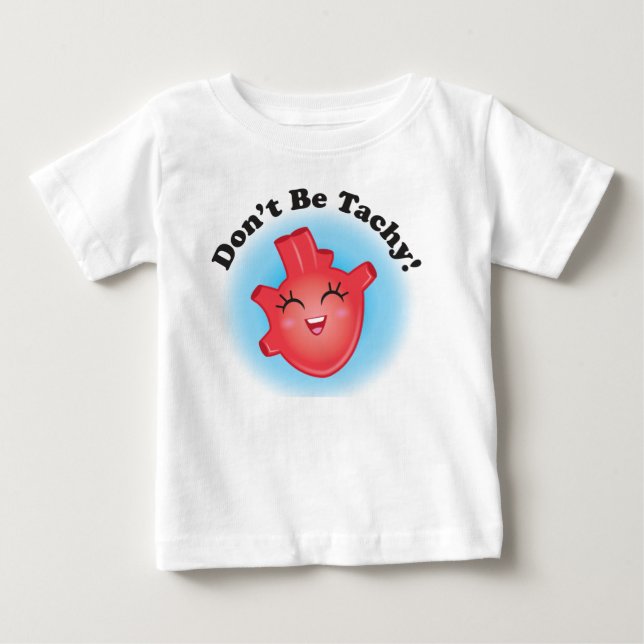 Var inte taky CHD-medvetande Baby Tee (Framsida)
