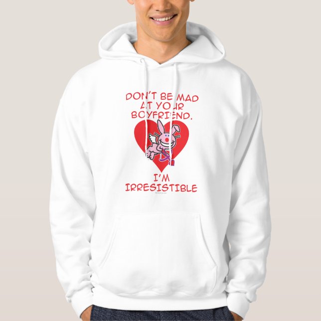 Var inte tokig hoodie (Framsida)