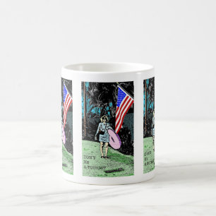 Var inte turist, kaffe, mugg