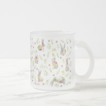Vår Into Vår Bunny Rabbit Wildblomglas