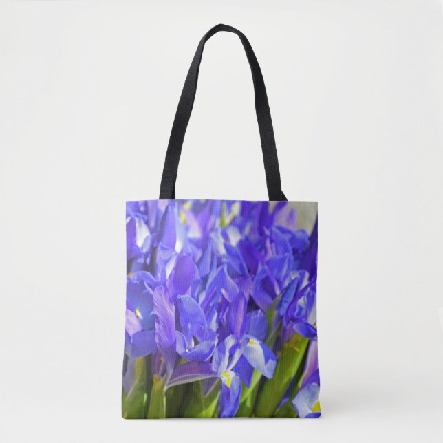Vår iris tygkasse (Framsida)
