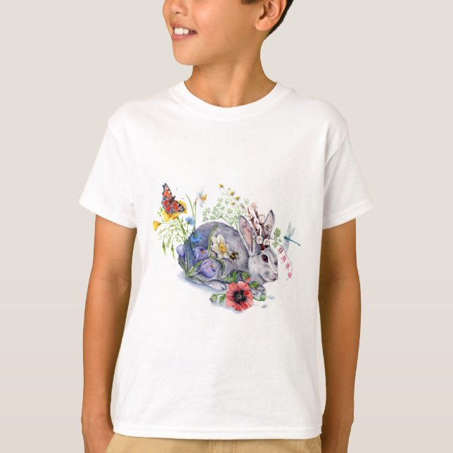 Vår Jackalope T Shirt (Framsida)