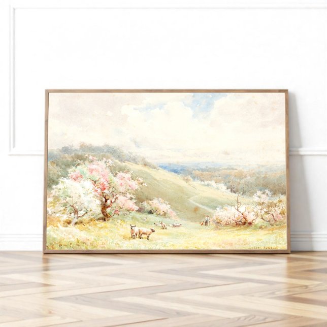 Vår, Joseph Rubens Powell Poster (Skapare uppladdad)