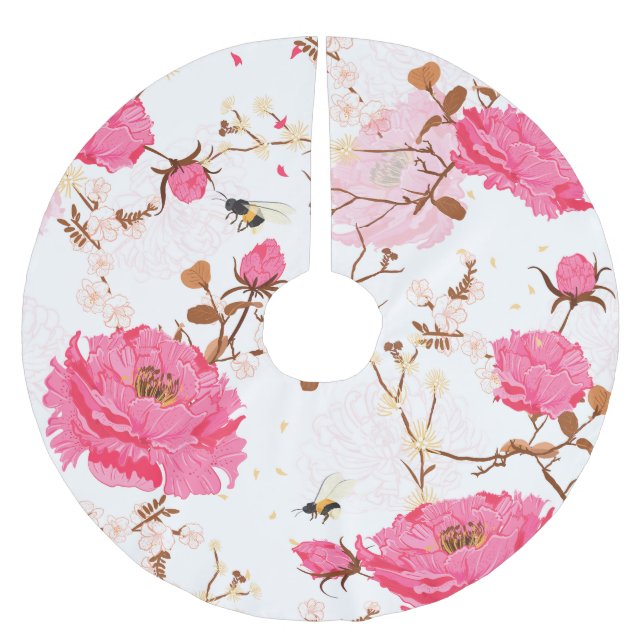 vår julgransmatta borstad polyester (Framsidan)