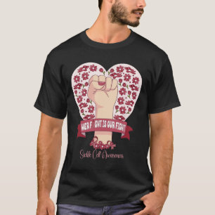 Vår kamp mot Burgundy är en stark spole. T Shirt