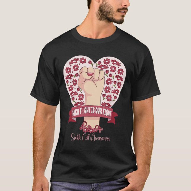 Vår kamp mot Burgundy är en stark spole. T Shirt (Framsida)