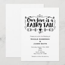 VÅR KÄRLEK ÄR EN SAGOSTORY Beställningsbar Bröllop