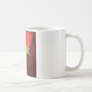 Vår Kärlek Blommigt Paeing White Mugg