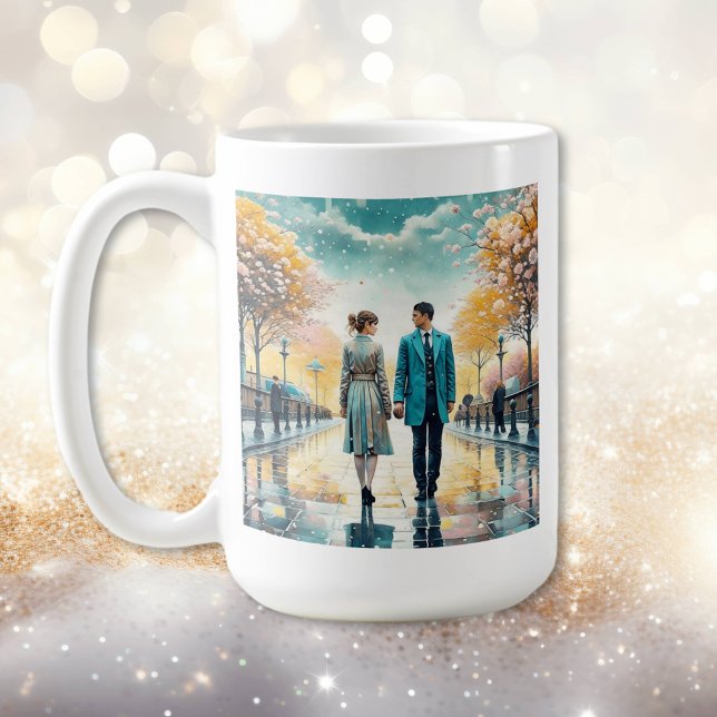 Vår Kärlek-historia är min favorit Kaffemugg (Skapare uppladdad)