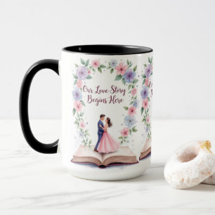 Vår Kärlek-historia, Blommigt Giftermål Mugg