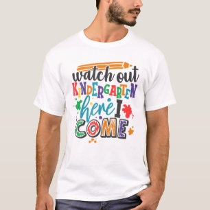 VAR KINDERGARTEN HÄR I KOM Lärare T Shirt