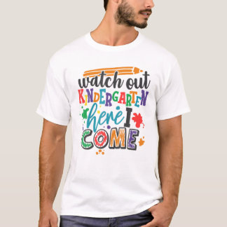 VAR KINDERGARTEN HÄR I KOM Lärare T Shirt