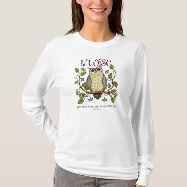 Var klok - T-tröja Tee Shirt (Framsida)