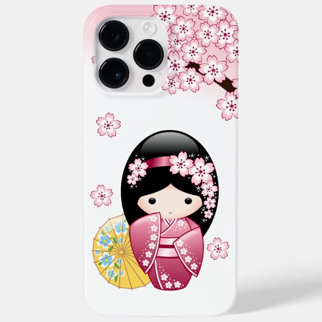 Vår Kokeshi-docka - Söt japansk geishaflicka (Baksida)