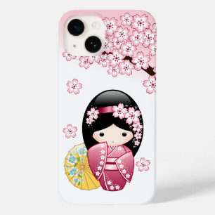 Vår Kokeshi-docka - Söt japansk geishaflicka