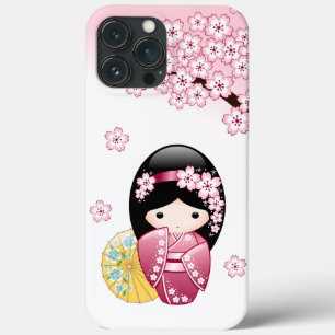 Vår Kokeshi Doll - Cute Japansk Geisha Girl