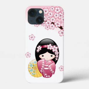 Vår Kokeshi Doll - Cute Japansk Geisha Girl