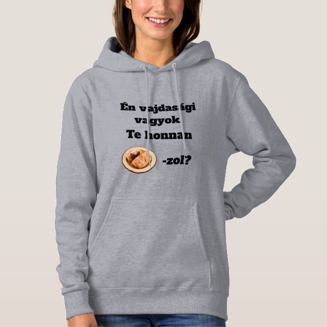 Var KOMMER du ifrån? kvinnlig långärmad T Shirt (Framsida)