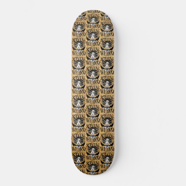 Var Konstig Mini Skateboard Bräda 18,5 Cm (Framsida)