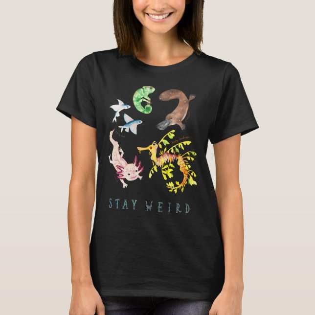 Var Konstig T Shirt (Framsida)