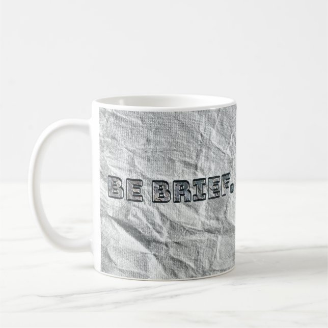 Var kort. kaffemugg (Vänster)